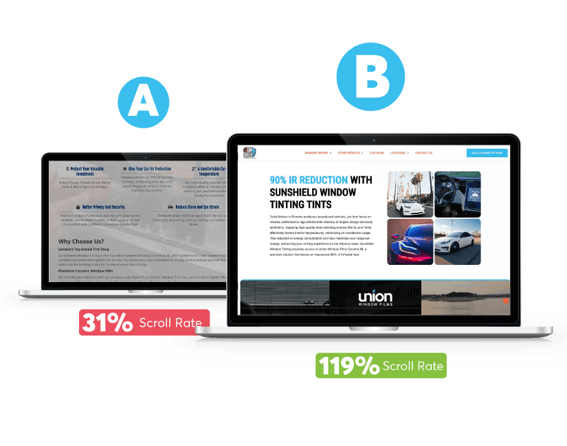 Guaranteed To Beat ANY Tint Website For Conversions